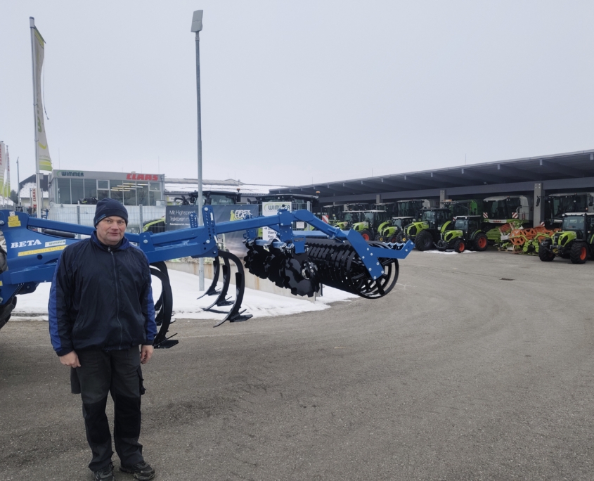 Radlader oder Hoflader