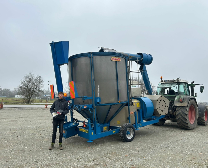 Getreide und Maistrocknung