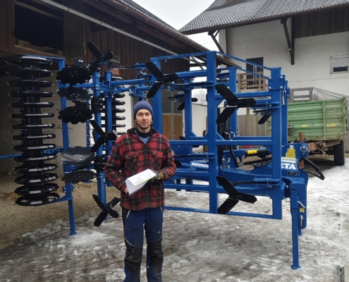 Radlader oder Hoflader