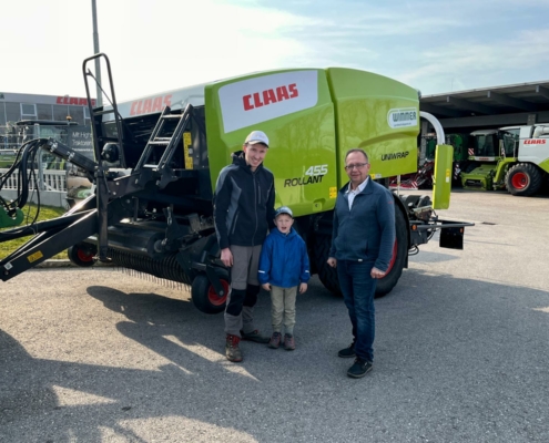 Claas Ballenpresse Uniwrap 455 RC