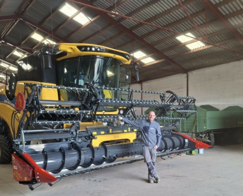 klappbares Schneidwerk